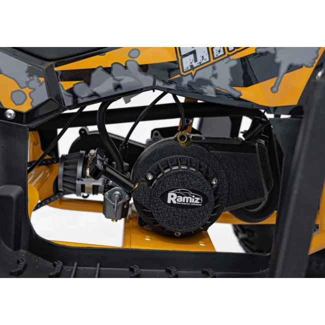 Mini Quad Spalinowy - Sirius 49cc - 35km/h - pomarańczowy