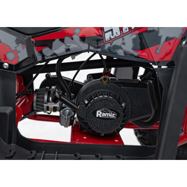 Mini Quad Spalinowy - Sirius 49cc - 35km/h - czerwony