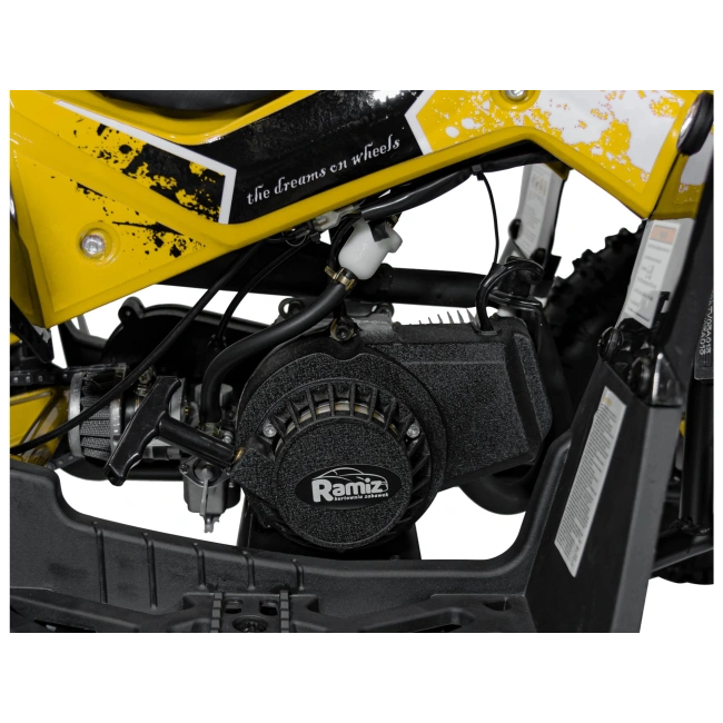 Mini Quad Spalinowy Renegade 49cc - 40km/h - żółty