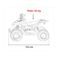 Mini Quad Spalinowy Renegade 49cc - 40km/h - żółty