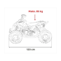 Mini quad spalinowy Renegade 110cc - 50km/h - żółty