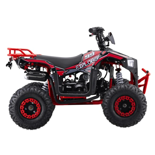Mini Quad Spalinowy Explorer 110cc - czerwony