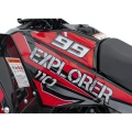 Mini Quad Spalinowy Explorer 110cc - 45km/h - czerwony
