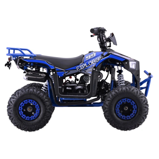 Mini Quad Spalinowy Explorer 110cc - niebieski