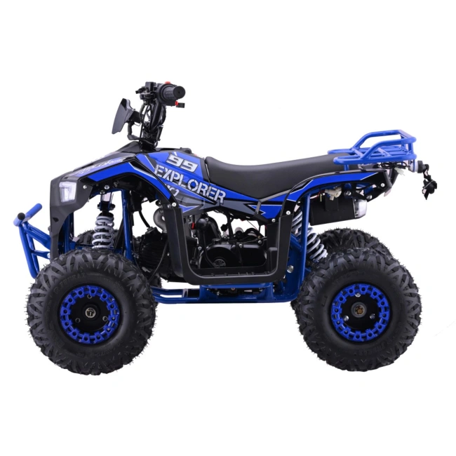Mini Quad Spalinowy Explorer 110cc - niebieski