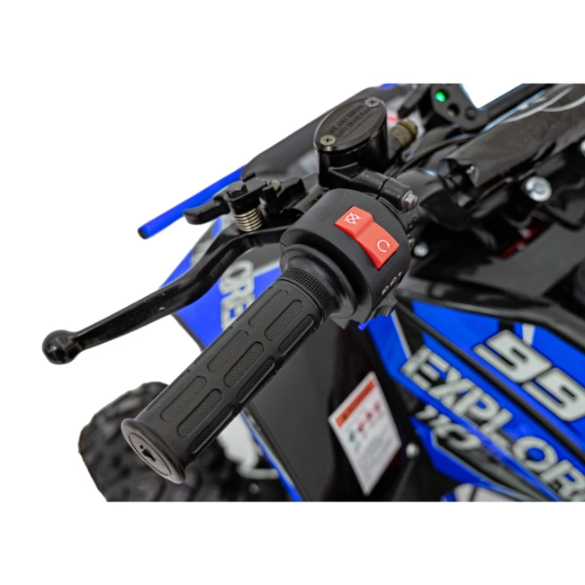Mini Quad Spalinowy Explorer 110cc - 45km/h - niebieski
