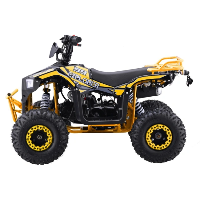 Mini Quad Spalinowy Explorer 110cc - żółty