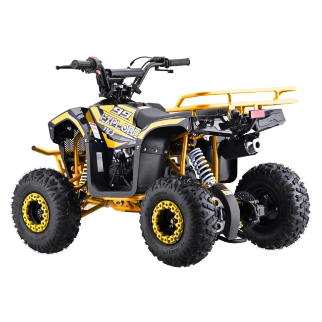 Mini Quad Spalinowy Explorer 110cc - żółty