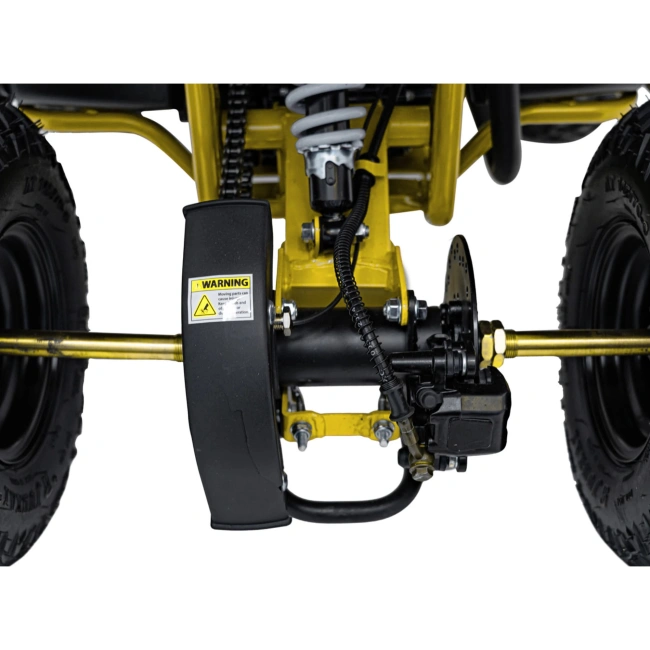 Mini Quad Spalinowy Explorer 110cc - 45km/h - żółty