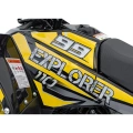 Mini Quad Spalinowy Explorer 110cc - 45km/h - żółty