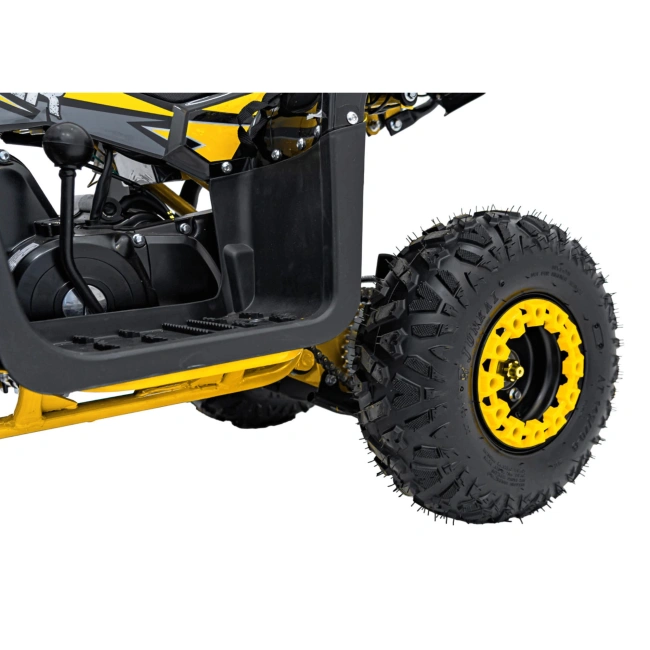 Mini Quad Spalinowy Explorer 110cc - 45km/h - żółty