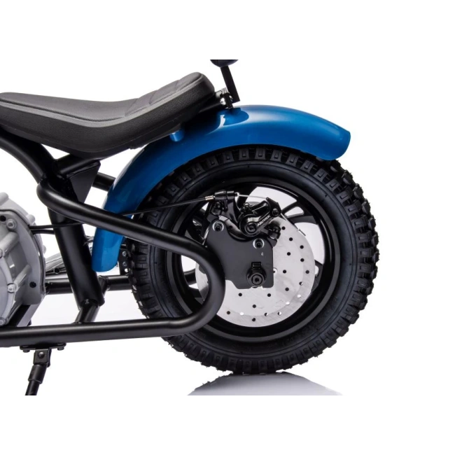 Mini motor elektryczny Chopper SPEED - 350W - niebieski - dla dzieci 4+