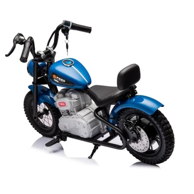Mini chopper motorek elektryczny SPEED 350W - niebieski