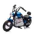 Mini chopper motorek elektryczny SPEED 350W - niebieski