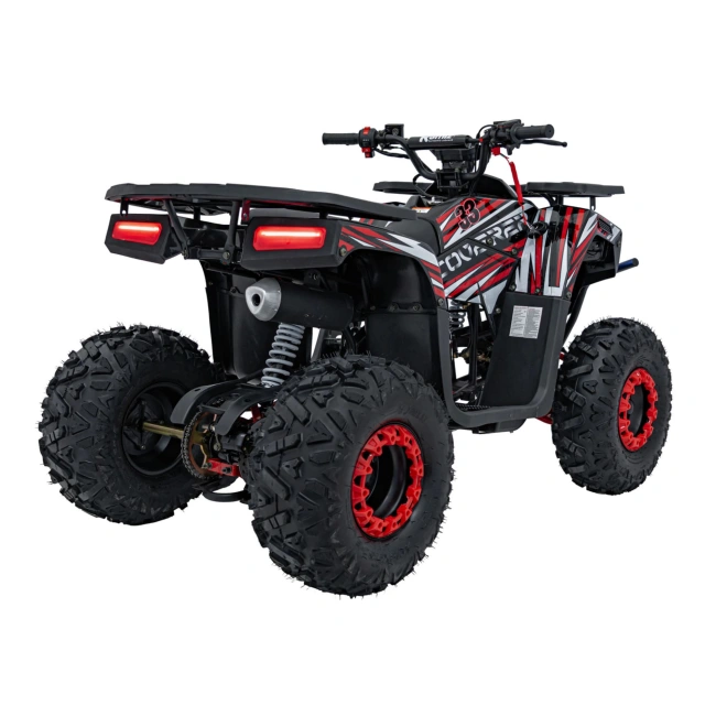 Discoverer 125cc - Średni Quad Spalinowy - czerwony - dla dzieci od 7 do 14 lat