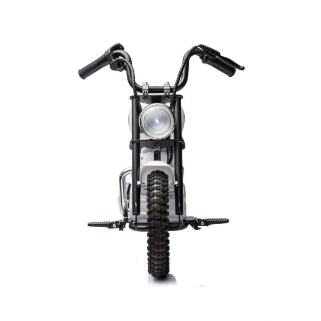 Mini motorek elektryczny chopper SPEED 350W - biały