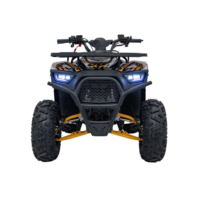 Quad Spalinowy Discoverer 125cc - pomarańczowy - dla dzieci od 7 do 14 lat