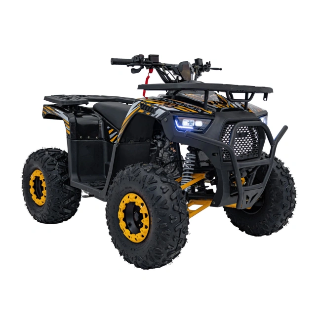 Quad Spalinowy Discoverer 125cc - pomarańczowy - dla dzieci od 7 do 14 lat