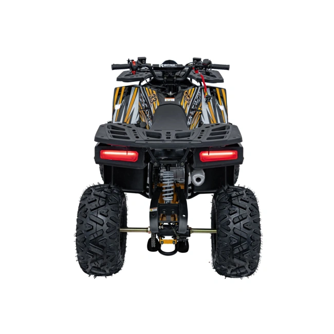 Quad Spalinowy Discoverer 125cc - pomarańczowy - dla dzieci od 7 do 14 lat