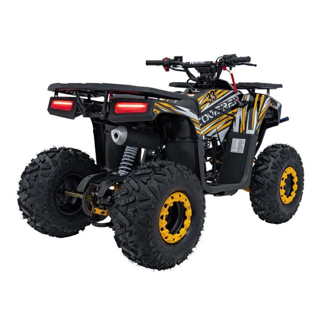 Quad Spalinowy Discoverer 125cc - pomarańczowy - dla dzieci od 7 do 14 lat