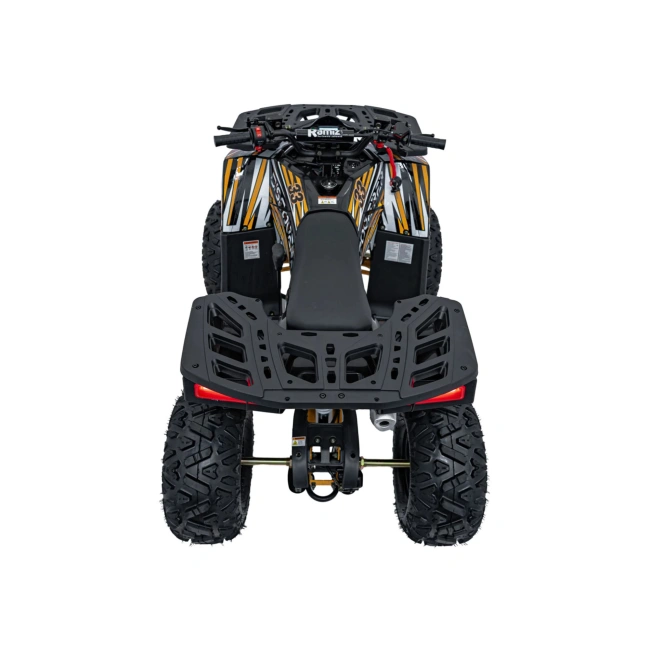 Quad Spalinowy Discoverer 125cc - pomarańczowy - dla dzieci od 7 do 14 lat