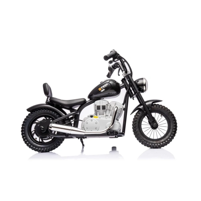 Mini motorek elektryczny chopper SPEED 350W - czarny