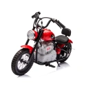 Mini motorek elektryczny chopper SPEED 350W - czerwony