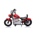 Mini motorek elektryczny chopper SPEED 350W - czerwony