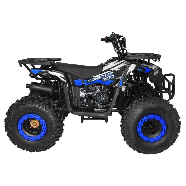 Quad Spalinowy Monster 200cc - niebieski