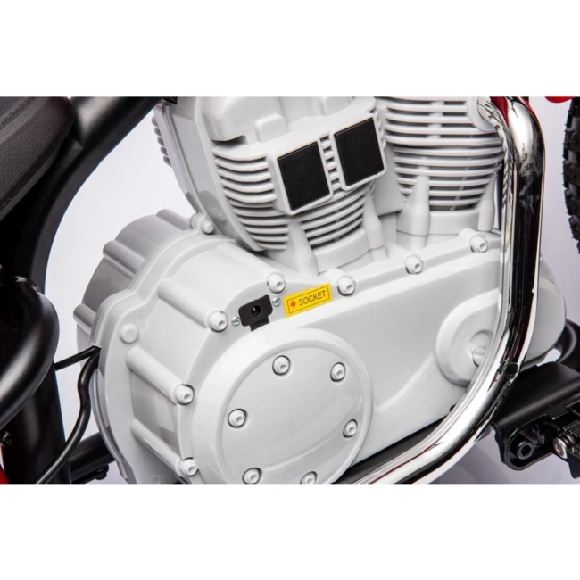 Mini motor elektryczny Chopper SPEED - 350W - czerwony - dla dzieci 4+