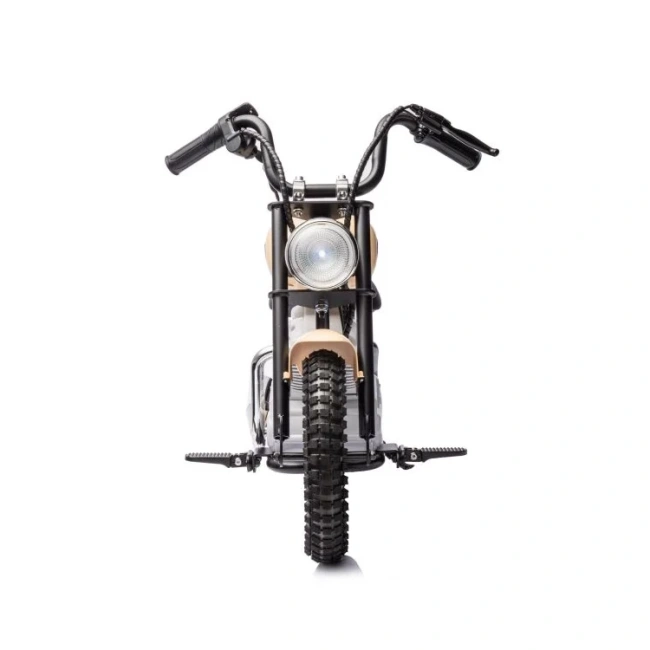 Mini motorek elektryczny chopper SPEED 350W - piaskowy
