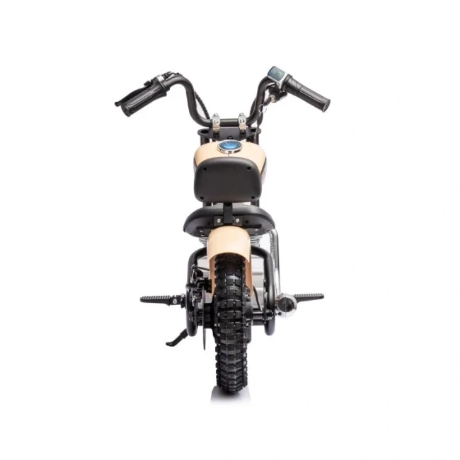 Mini motorek elektryczny chopper SPEED 350W - piaskowy