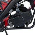 Mini cross spalinowy Tiger 49cc - 40km/h -  czerwony