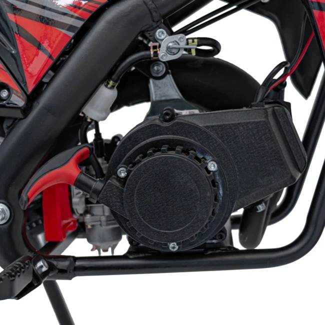 Mini cross spalinowy Tiger 49cc - 40km/h -  czerwony