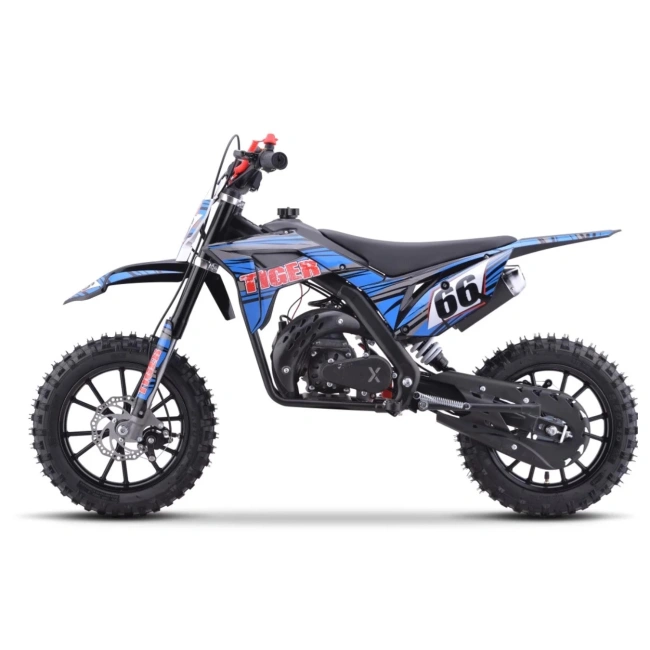 Mini cross spalinowy Tiger 66 - 49cc - niebieski