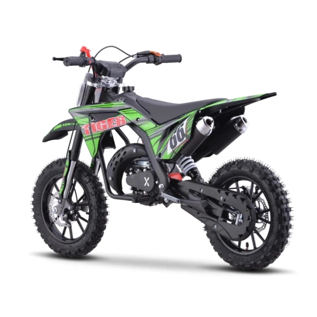 Mini cross spalinowy Tiger 66 - 49cc - zielony