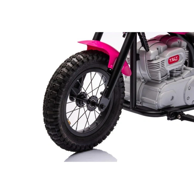 Mini motor elektryczny Chopper SPEED - 350W - różowy - dla dzieci 4+