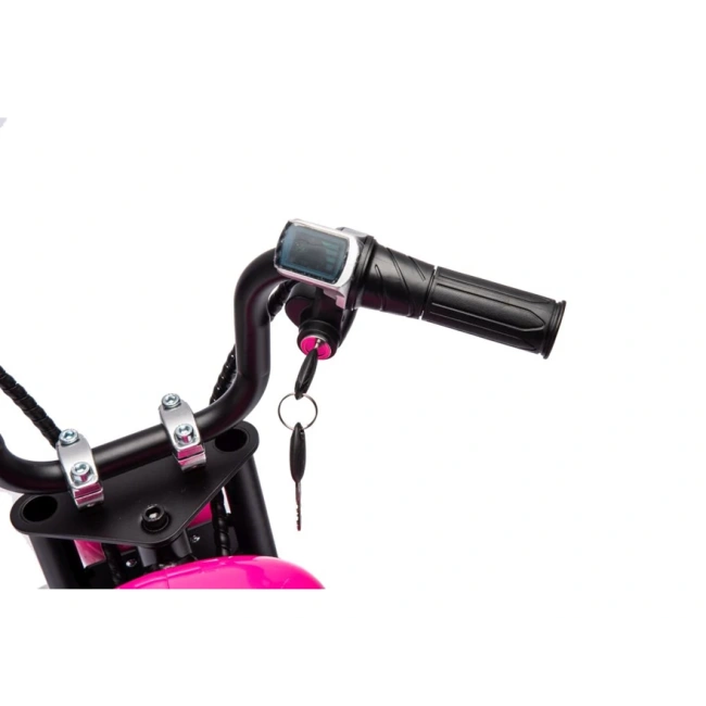 Mini motor elektryczny Chopper SPEED - 350W - różowy - dla dzieci 4+