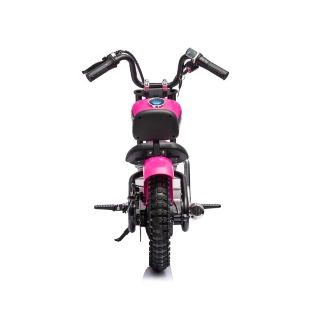 Mini motorek elektryczny chopper SPEED 350W - różowy