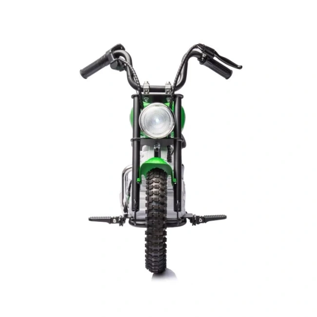 Mini motorek elektryczny chopper SPEED 350W - zielony
