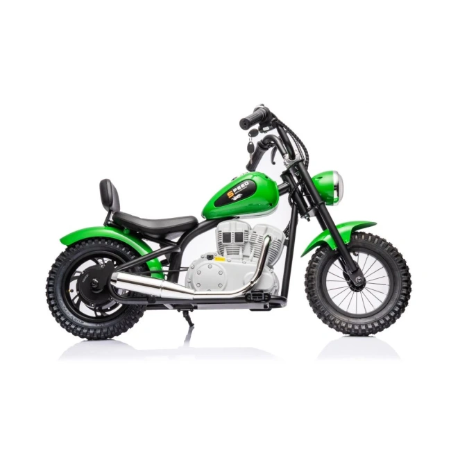 Mini motorek elektryczny chopper SPEED 350W - zielony