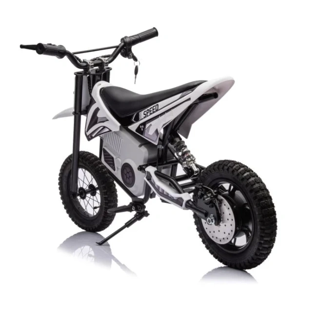 Motorek elektryczny dla dzieci crossowy Speed 350W - biały