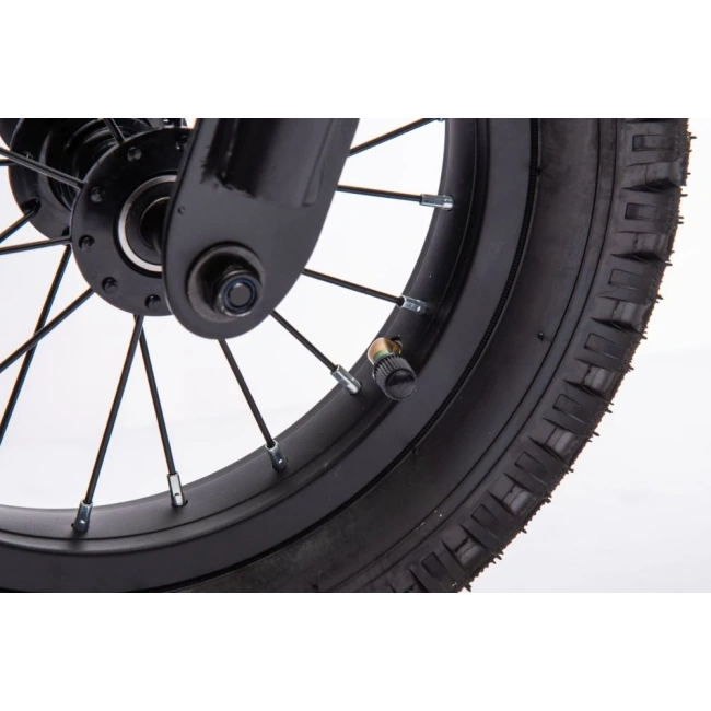 Motorek elektryczny crossowy Speed 350W - biały - dla dzieci od 4-5 lat
