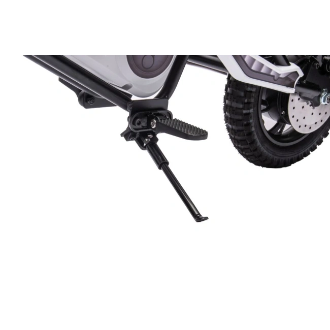 Motorek elektryczny crossowy Speed 350W - biały - dla dzieci od 4-5 lat