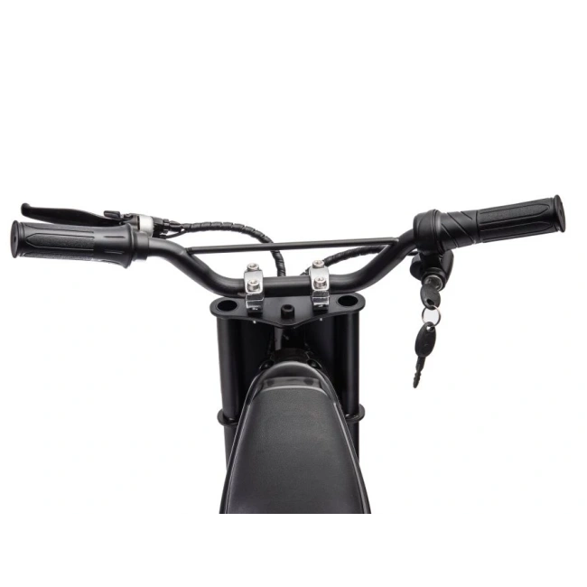 Motorek elektryczny crossowy Speed 350W - czarny - dla dzieci od 4-5 lat