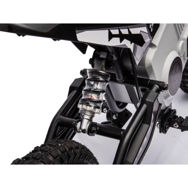 Motorek elektryczny crossowy Speed 350W - czarny - dla dzieci od 4-5 lat