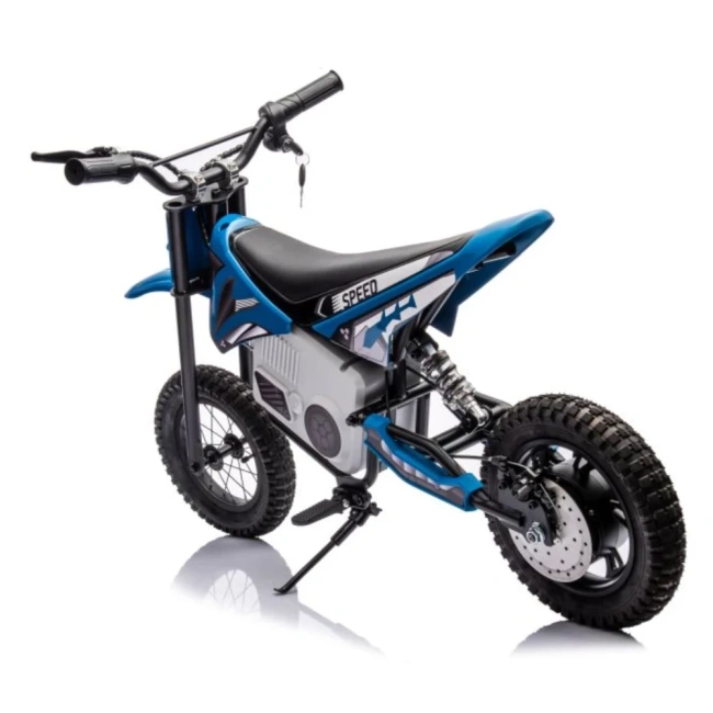 Motorek crossowy elektryczny Speed 350W - niebieski