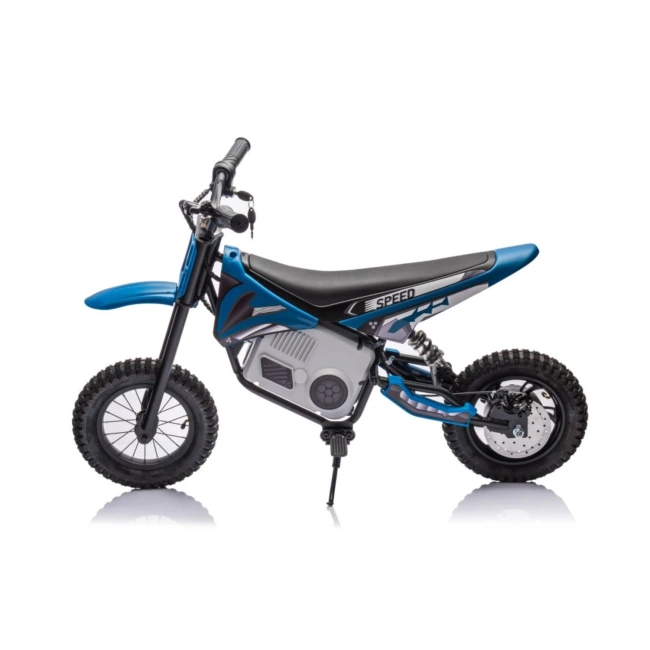 Motorek crossowy elektryczny Speed 350W - niebieski