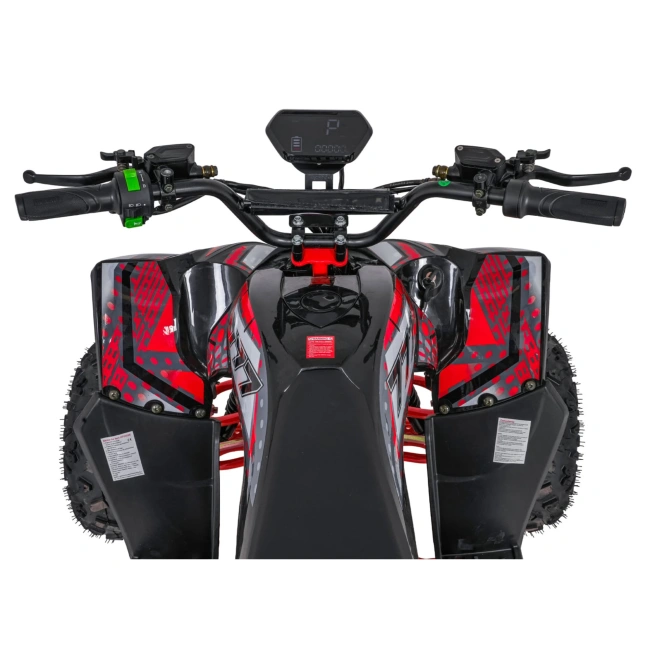 Desert Storm Lift 800W - Quad Elektryczny - czerwony