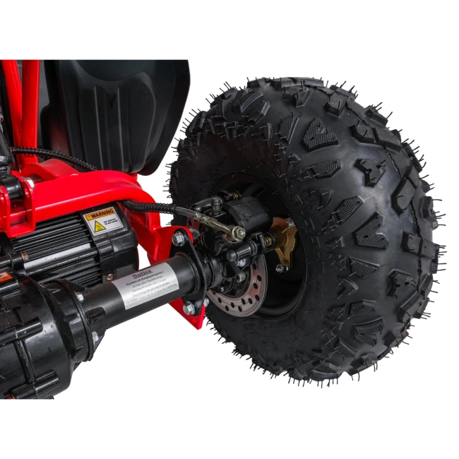 Desert Storm Lift 800W - Quad Elektryczny - czerwony